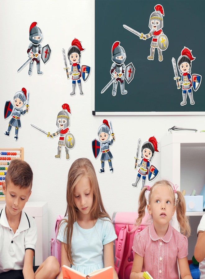 Tenceur 192 Pcs Armor of God Stickers Craft Kit for Kids Religious Bible Medieval Stickers Armor of God Decoration for Toddler Sunday School Christian Art Classroom DIY Bulletin Board Party Activities - Image 5